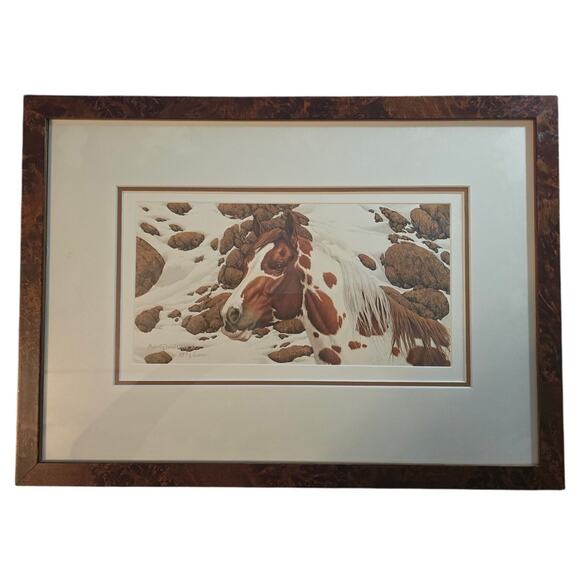 Bev Doolittle Hide and Seek Cameo Print "B" Limited Edition 927b/25000 - Picture 1 of 6